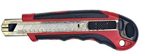 Profi Cuttermesser Universalmesser mit Magazin und 6 Ersatzklingen 18mm - 72er-Pack