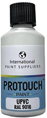 PROTOUCH 30ML uPVC, PVC, PVCu BRUSHABLE TOUCH UP PAINT - RAL 9016 Traffic White - Satin Finish