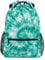Kinderrucksack, Schultasche, Blaugrün, Türkis, Batikfärbung, große Kapazität, Studenten, Büchertasche, Rucksack für Jungen, Mädchen, Erwachsene, Teenager, Tie Dye 015, Einheitsgröße, Kinderrucksack