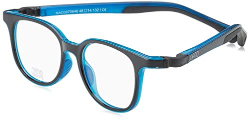 NANOVISTA Unisex-Kinder Pixel 3.0 Sonnenbrille, Bicolor Schwarz/Azul, 48