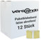 versando 12x geräuscharmes Packband transparent 66m Klebeband zum Verpacken von Paketen + Kartons - starke Klebekraft leise abrollend 12 Rollen