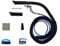Druckluft Reinigungspistole 2 in 1 Saugen & Ausblasen, Druckluftpistole mit Rotationstechnik & Absaugsystem, Staubsauger & Druckluft HCL-30