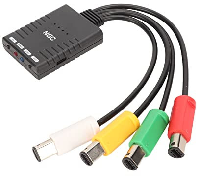 Gavigain Gamepad-Konverter, Joystick-Game-Controller-Adapter, Kabelloser Controller-Adapter, Joystick-Konverter, Pro-Joystick-Adapter Für GC-Konsolen
