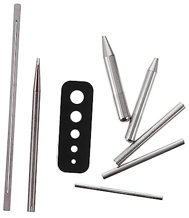 UKCOCO 7st Konisches Biegewerkzeug Multitools Modellbau Werkzeugkasten Praktisches Diy-werkzeug Aus Metall Biegewerkzeug Für Puzzles 3d Dreidimensional Zubehör Rostfreier Stahl