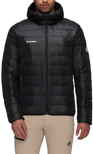 Mammut Crag IN Hooded Jacket Men | Outdoor Winterjacke für Herren mit Kapuze, Warm | Schwarz, S