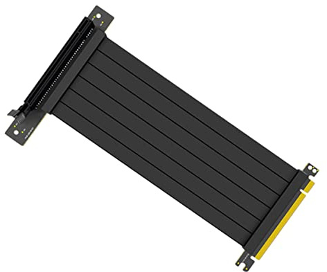 CAXUSD 90degree Pci Express Riser Cable Extension Adapter for Graphics Card Rgb Cable Extension Pcie Full