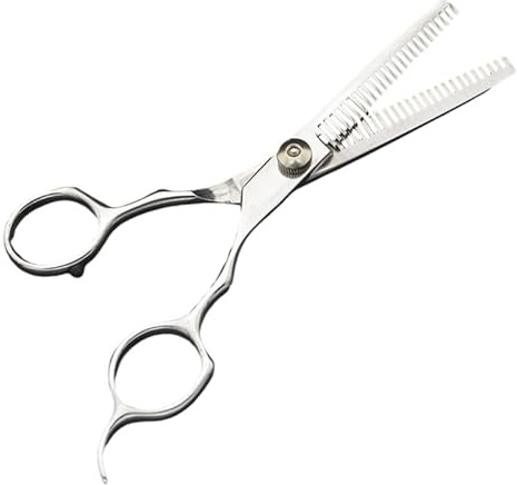 FRCOLOR Haarschere Doppelzahn Aus Rostfreiem Für Präzisen Haarschnitt Haarstyling-werkzeuge Und Geeignet Für Heimgebrauch Und Salon