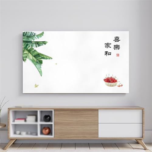 BMOZRM TV-Bildschirmabdeckung, Universelle Weiche TV-Schutzhülle Für Den Umzug, Verschiedene Fernseher, Staubdichte Abdeckung Für LCD-LED-Flachbildfernseher (Color : B, Size : 32-37 inch)