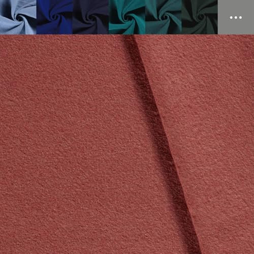 Walkloden Meterware - Walkstoff uni - Mantelstoff, Trachtenstoff - Wollwalk - Loden - 100% Schurwolle, mulesingfreie Wolle *Ab 50cm, Farbe: 014 altrosa
