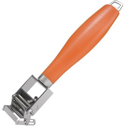 Vriusi Stainless Steel Carrot Planer, Portable Veggie Peeler, Cool Kitchen Gadget Cooking Tools, Adjustable Handheld Kitchen Potato Peeler Suitable for Home, Hotel and Restaurant