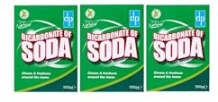 Bicarbonate of Soda 500g (Pack of 3) | Eco-Friendly Multi-Purpose Cleaner, Odor Neutralizer & Baking Essential | Natural Solution for Household Cleaning, Laundry, and Deodorizing