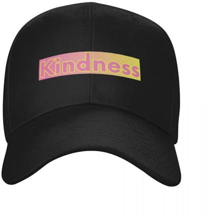 UOAZYIIF Baseballkappe Pink Lemonade Baseballkappe für Männer und Frauen, süßer Sonnenhut, Kindness Basic, neu, 2024