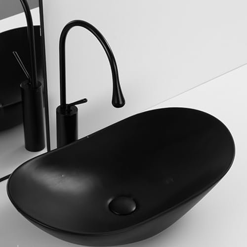 Modernes Porzellan Weiß über Theke Gefäß Waschbecken - Barren Waschbecken für Hotels, Toiletten, Waschbecken - Geeignet für Badezimmer