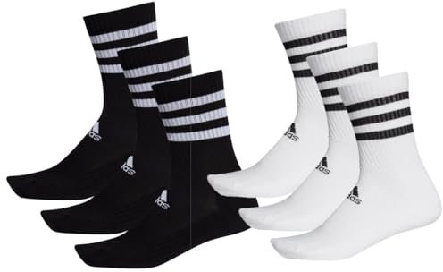 adidas 3 Stripes Crew Socks Socken 3er Pack 43-45