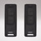 XT2 433/868 FDS – Télécommande portail 2 canaux – Réf. 787017 - Nouvelle génération – Bi-fréquence 433 + 868 MHz - rétrocompatible SLH + 1 Porte-clés DOMOBIP (Noir - Lot de 2)