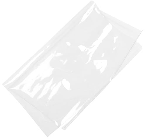 KHBUAB Transparente 50x60cm Kunststoffauflage rutschfeste Schutzmatte für Kosmetikliegen und Friseurstühle Vielseitig Einsetzbar in Fußbädern und Schönheitsstudios