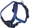 Nobby Komfort Geschirr Classic Preno, blau/blau L: 75-90 cm, B: 35 mm, 1 Stück
