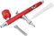 Kit de System de aerógrafo 7CC con conector de entrada Herramienta de pintura Kit de aerógrafo de doble acción multifuncional Aerógrafo Kit de pistola de pintura Herramienta de pintura (Red)