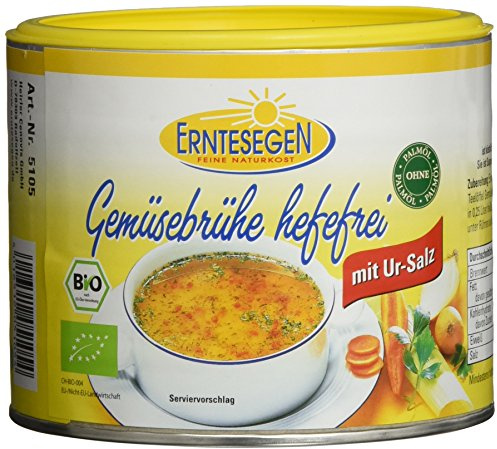 Erntesegen Gemüsebrühe Hefefrei 220g Dose Bio Würz-Sauce (1 x 220 g)