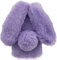 Unichthy iPhone 12 Case for Girls - Glitter Gems Plush Bunny Ears Cute Cover Soft Silicone Fluffy Warm Winter Shockproof Protective Cover - Purple