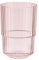 APS Vaso Linea de 8,5 cm de diámetro, 12 cm de alto, 400 ml, color rosa claro