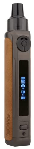 SMOK RPM 25W Kit, Pod System, 900 mAh, 2 ml, brown leather, sin nicotina