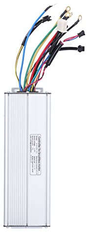 Luqeeg Elektromotor Controller, 50A 48V 1500W 2000W 3000W Elektro Fahrrad Controller E Bike Brushless Motor Controller Brushless Regler Elektrischer Geschwindigkeitsregler für Elektro Fahrrad Roller
