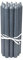 LUMELY dänische Premium Stabkerzen Grau Dunkelgrau, 12er Pack, Höhe 29cm, Ø 2,2cm, Brenndauer ca. 14 Stunden, zylindrische Leuchterkerzen, Deko Kerzen Set, Kerzen Skandinavisch