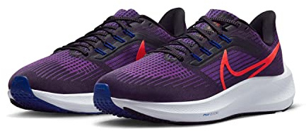 Nike DH4072-502 Nike Air Zoom Pegasus 39 Donna, Fuchsia Dream/Bright Crimson-Black-White EU 39