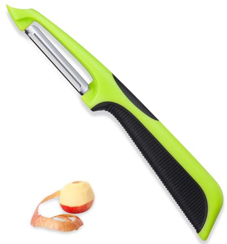 Potato Peeler, Stainless Steel Rotary Vegetable Peeler for Kitchen Fruits Orange Carrots Eggplant Sugar Cane Mango Cucumber