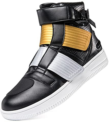 2022 ultimi stili stivali da moto, design casual, mesh traspirante, supporto per la caviglia, scarpe da moto, stivali da moto da cross, regali per motociclisti uomini ( Color : Black , Size : 36 EU )