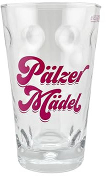 Pälzer Mädel Dubbeglas - Das Schorleglas für eine echte Pfälzerin (0,25 L)