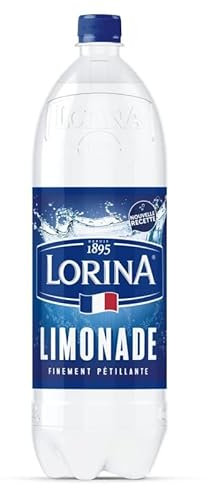 Lorina Double Zest Limonade - Boisson pétillante rafraîchissante - 1.25L PET - Saveur d'été intense - Marque française. - Le Lot De 4