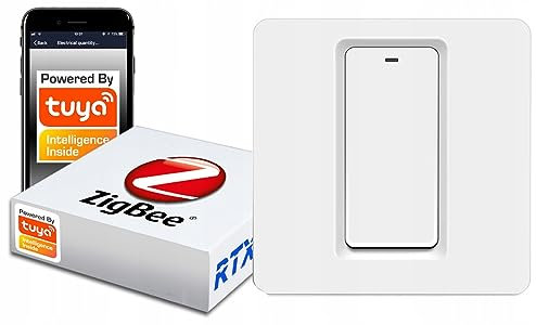 Lichtschalter 1 Klick. ZigBee TUYA #arbeitet ohne N