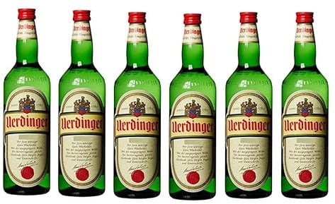 6 Flaschen Uerdinger Doppelwacholder a 700ml 35% Vol. (6 x 0,7l)
