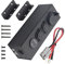 VUIUYOIES 12/24V Multi-function Power Box Charger Switch Battery Charger Multi-function Power Box Car RV Charging USB USB-C Output