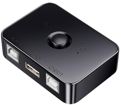 2 USB-Drucker-Sharer-Gerät, Computer, externe Komponenten, Drucker-Freigabe-Drucker, USB-2-Port