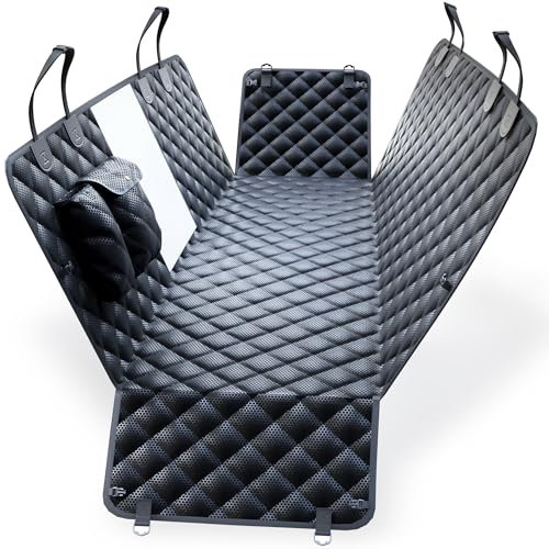 PETPROVED Hundedecke Auto Rückbank Autodecke Autoschondecke Hund Rücksitz Autoschutzdecke Rückbankschoner Rücksitzschoner Hunde Rückbank Schutz