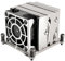 SilverStone Technology XE02-2066, Disipador para CPU de servidor/estación de trabajo 2U con factor de forma pequeño para zócalos Intel LGA 2011/2066 Square & Narrow, SST-XE02-2066S