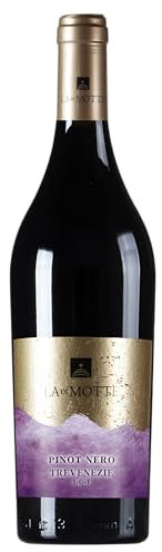La di Motte PINOT NERO TREVENEZIE IGT – Full-Bodied, Elegant & Spicy Red Wine – Notes of Cherry and Black Pepper – 12,5% vol – 750 ml