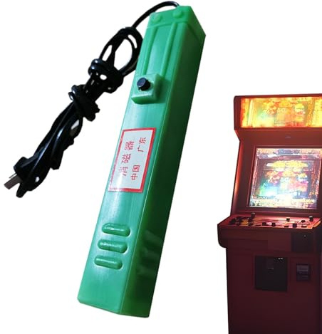 Überwachung des Demagnetizer -Tools, TV -Monitor -DeMagnetizer Stick,Degaussing Stab für VHS -Spieler | Bandkopf -Degaussing -Zauberstabspule für Arcade -Bildschirme entfernt Magnetanbau