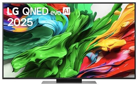 LG 55QNED86A6A TV 55 Inch (139 cm) 4K QNED evo AI TV (α8 Gen2 4K AI Processor, webOS 25, 120Hz) [Model Year 2025]