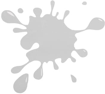 Motoforti Autocollant Réfléchissant Pour Pare-Chocs Blanc Rectangle Motif De Gouttes D'Eau En Encre Autocollant Voiture Réfléchissant Décoration Personnalisée Corps Véhicule Porte Fenêtre