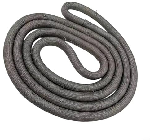 BlissfulAbode Oven Door Seal For Samsung High-Temperature Resistant Gasket 86 Inch Replacement Part With 27 Mounting Clips For Gas Range Oven Models AP5653446 PS5576952 EAP5576952