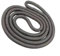 BlissfulAbode Oven Door Seal For Samsung High-Temperature Resistant Gasket 86 Inch Replacement Part With 27 Mounting Clips For Gas Range Oven Models AP5653446 PS5576952 EAP5576952