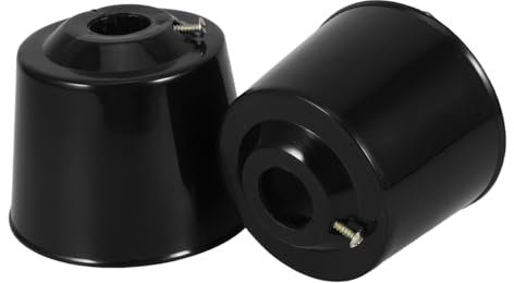 HOMOCONO 2pcs Ceiling Fan Canopy Cover Replacement Cover Plate for Ceiling Fans Stylish Light Shade