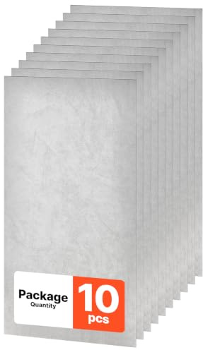VEVOR Paneles de Techo de PVC 605 x 1210 mm 10 Piezas, Placas de Techo | Baldosas Decorativas, Tablero de Espuma con Sistema de Rejilla, Resistente al Agua y Manchas, Baño, Oficina y Cocina