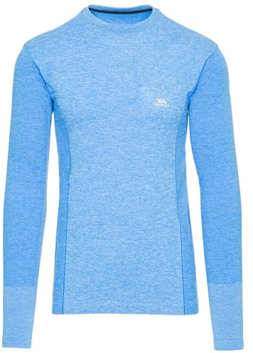 Timo Mens Active Top - BRIGHT BLUE MARL XXL