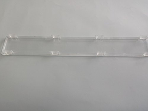 RECAMBIOS DREYMA Deflector Transparente 81460013 Campana Extractora Compatible con Teka DM60 DM70 DM90 CT621 VR01 VR03 Medidas Precisas 402x59 mm Sustitución Fácil Para Luz Cocina Resistente