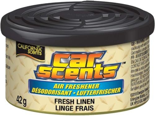 California Scents Lufterfrischer Fresh Linen Dose beige, 42 g